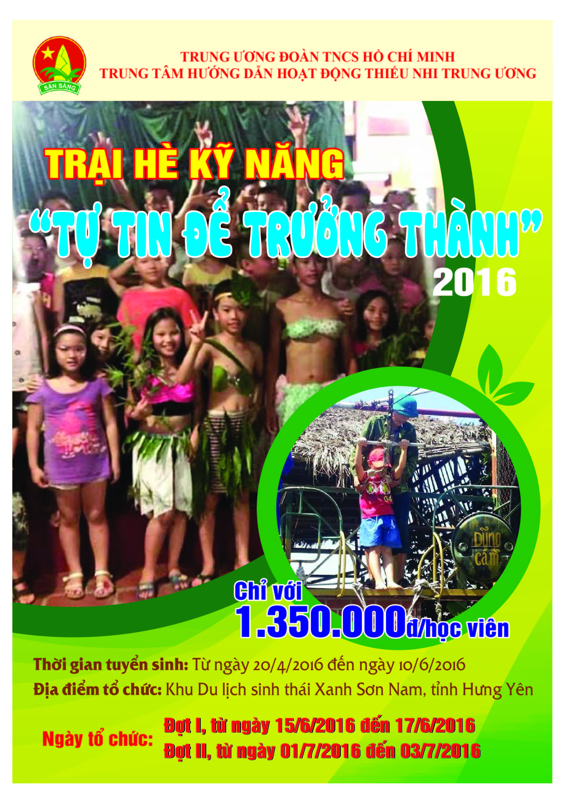 Thư ngỏ Chương trình Tự tin để trưởng thành