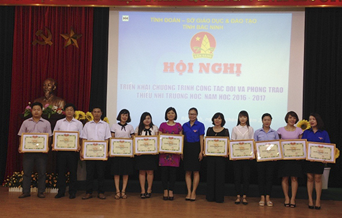 Bắc Ninh: Năm học 2016 - 2017 đã kết nạp mới 15.545 đội viên
