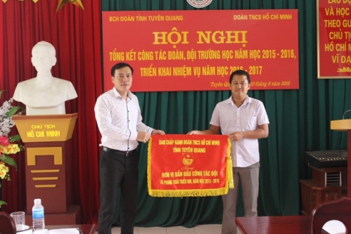 Tuyên Quang: Tổng kết công tác Đoàn - Đội trường học năm học 2015 - 2016