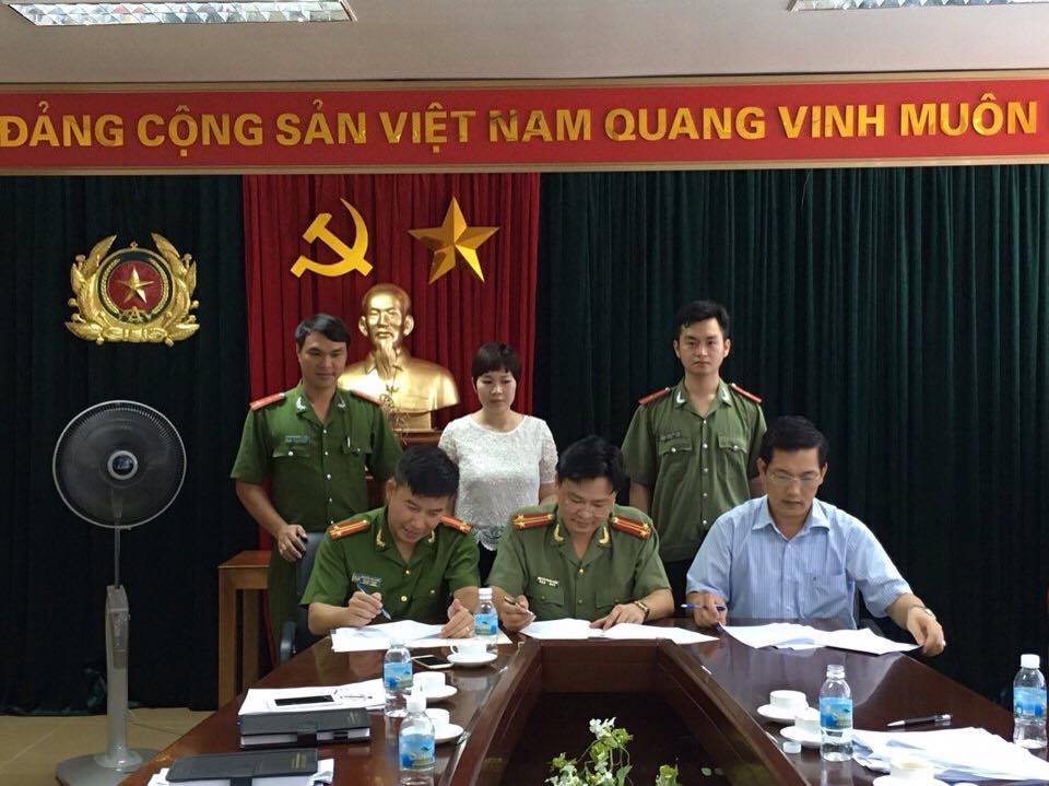 Tổ chức thí điểm Chương trình  “Học làm chiến sỹ Công an trong thanh thiếu nhi, giai đoạn  2016 -2018