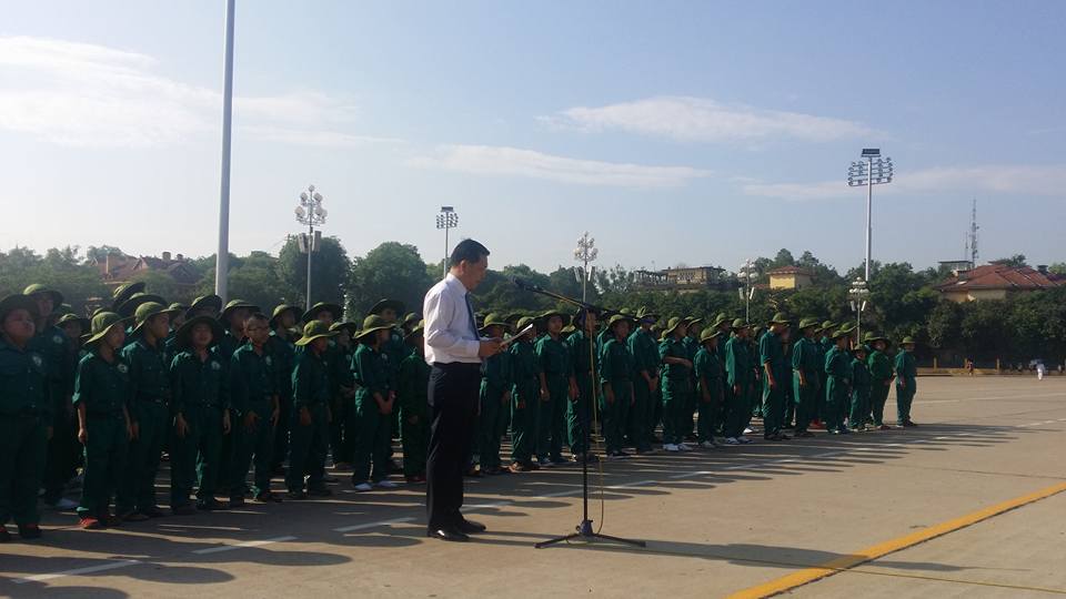 Lễ xuất quân Học kỳ trong quân đội 2016 - Ngày thứ nhất.