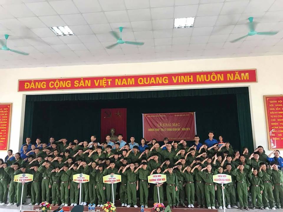 CHƯƠNG TRÌNH “HỌC KỲ TRONG QUÂN ĐỘI” NĂM 2019 Khoá 07 ngày ---