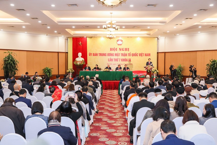 Đồng chí Bùi Quang Huy tham gia Đoàn Chủ tịch Ủy ban Trung ương Mặt trận Tổ quốc Việt Nam