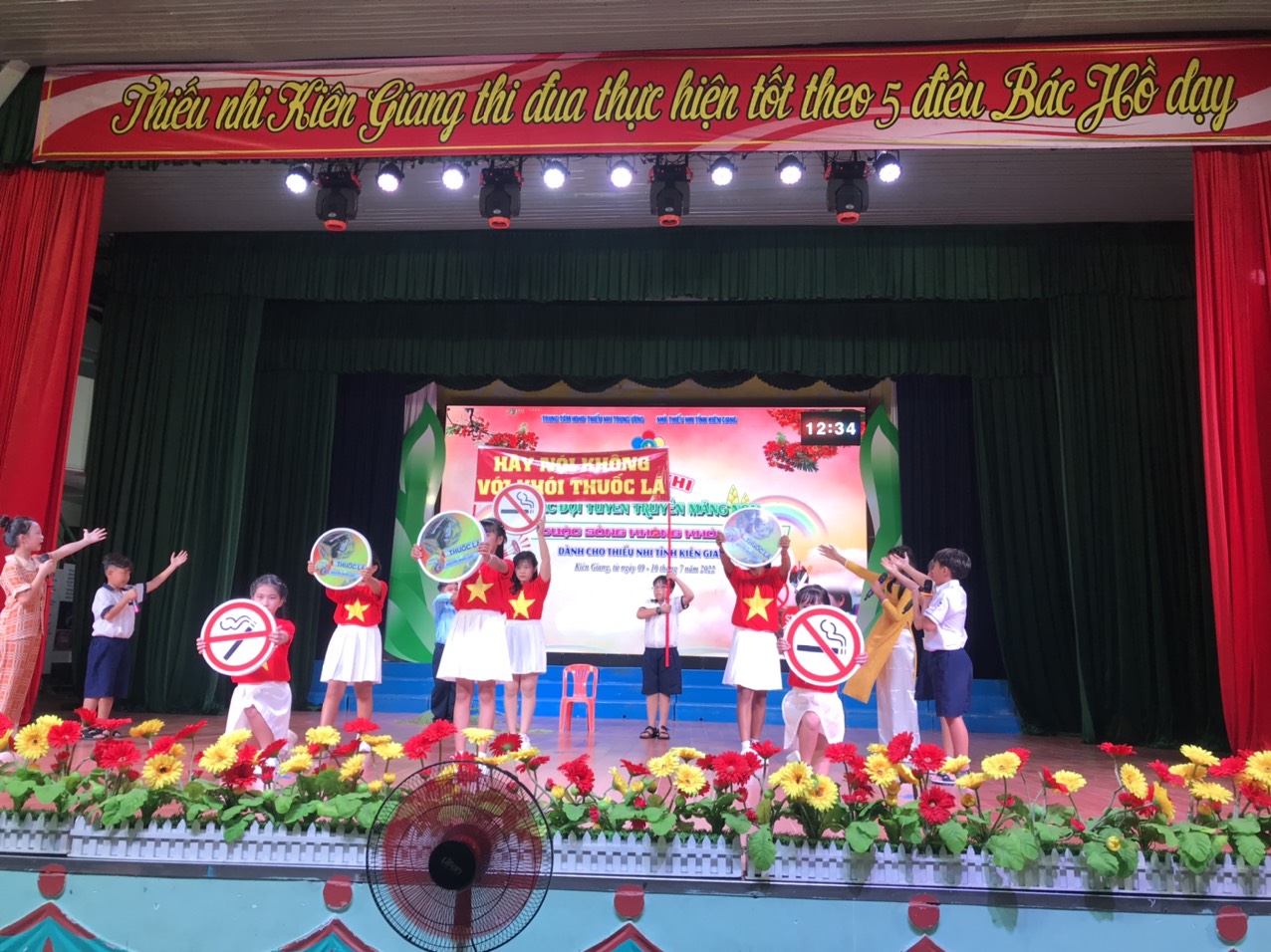 Cuộc thi Đội tuyên truyền măng non với chủ đề “Cuộc sống không khói thuốc” dành cho thiếu nhi tỉnh Kiên Giang, năm 2022