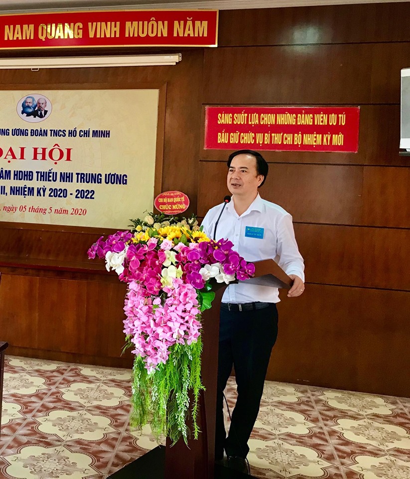 Đại hội Chi bộ Trung tâm Hướng dẫn hoạt động thiếu nhi Trung ương lần thứ VIII, nhiệm kỳ 2020 - 2022. 2